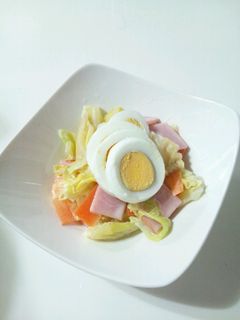 ビックリ!!焼きそば風味の面白サラダ-レシピのメイン写真
