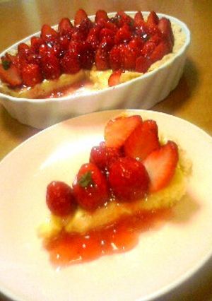 キラキラ☆いちごタルト-レシピのメイン写真