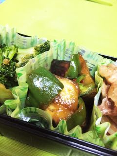 簡単!ナスとピーマンの味噌炒め-レシピのメイン写真