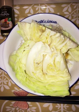 レンチン キャベツで 一食置き換え ☆-レシピのメイン写真