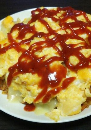超簡単オムライス-レシピのメイン写真