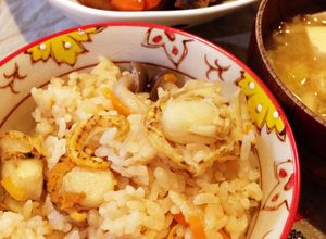 安くて旨い♡ベビーホタテの炊き込みご飯-レシピのメイン写真