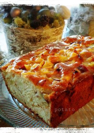 リンゴとサツマイモのパウンドケーキ-レシピのメイン写真