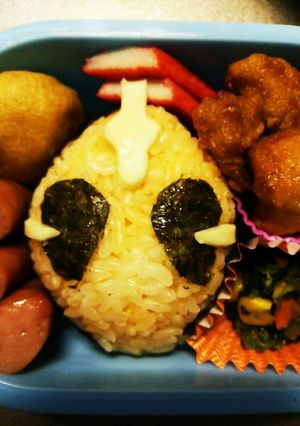 仮面ライダーゴースト☆簡単キャラ弁-レシピのメイン写真
