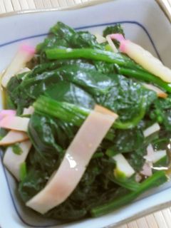 ほうれん草のおひたし-レシピのメイン写真