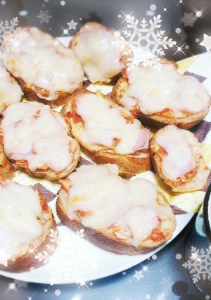 ☆千切りキャベツのバケットピザ☆-レシピのメイン写真
