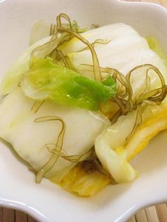 白菜の浅漬け 〜ゆず風味〜-レシピのメイン写真