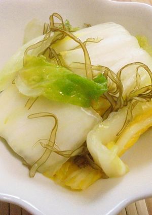 白菜の浅漬け　〜ゆず風味〜-レシピのメイン写真