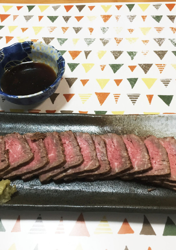 お鍋で簡単！和風ローストビーフ風-レシピのメイン写真