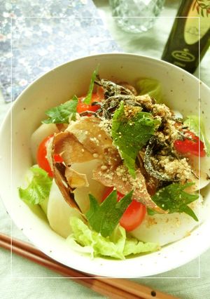 ＋オリーブ油♡蒸し野菜healthy丼-レシピのメイン写真