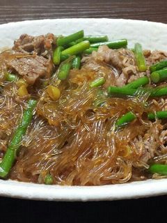 牛肉と春雨の炒め煮-レシピのメイン写真