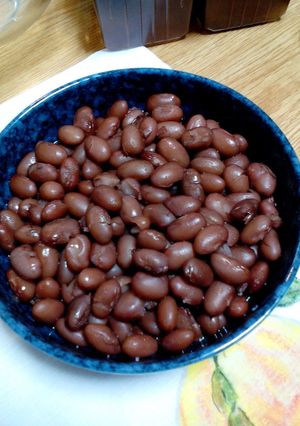 金時まめの煮物-レシピのメイン写真