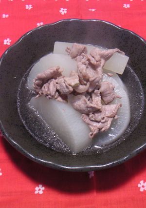 ジューシーな大根と豚肉のさっぱり煮-レシピのメイン写真