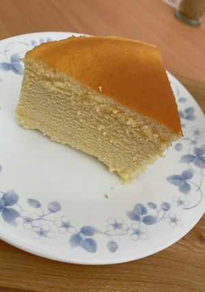 豆乳でも出来るスフレチーズケーキ♪-レシピのメイン写真