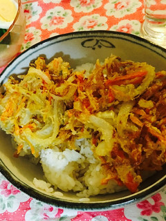 オリーブオイルとごま油でカリッとかき揚げ-レシピのメイン写真