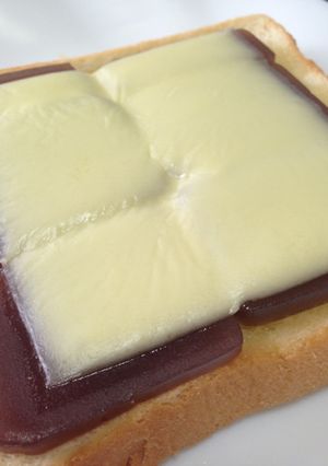 ようかんチーズトースト-レシピのメイン写真