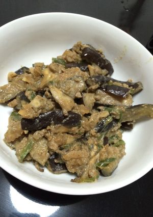 なすの肉味噌炒め-レシピのメイン写真
