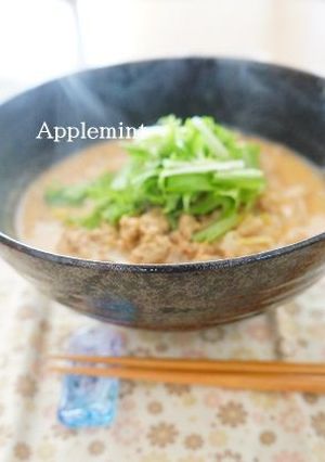 ダイエットに◆糸こんにゃくで作る坦々麺風-レシピのメイン写真