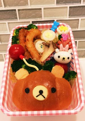 リラックマ パンで簡単-レシピのメイン写真