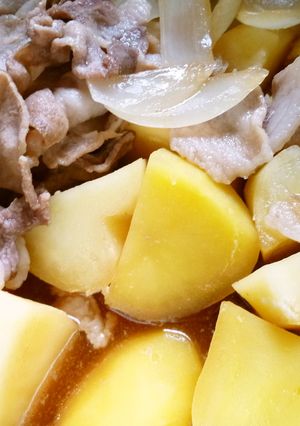 ド定番　肉じゃが　男爵なのに煮崩れなし-レシピのメイン写真
