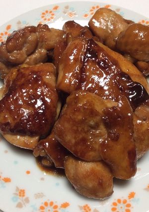 鶏もも肉で簡単照り焼き-レシピのメイン写真