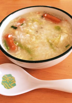 考えることゼロ！野菜スープでカンタン雑炊-レシピのメイン写真