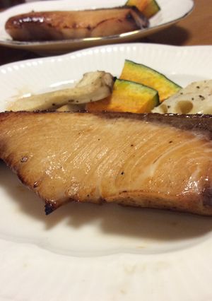 オリーブオイルで漬ける鰤の照り焼き-レシピのメイン写真