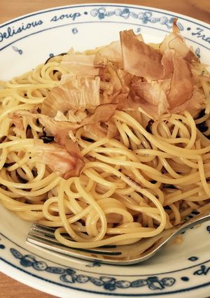簡単！塩昆布バターパスタ-レシピのメイン写真