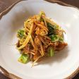 もやしとキャベツの簡単キムチ炒め
