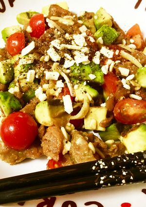 ご飯のお供☆大豆のお肉とアボトマチー炒め-レシピのメイン写真