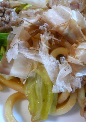 ゴマ油香る☆シンプル焼きうどん-レシピのメイン写真