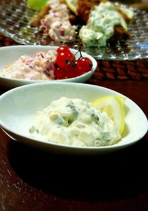 ✿うちのタルタルソース 和と洋２種✿-レシピのメイン写真