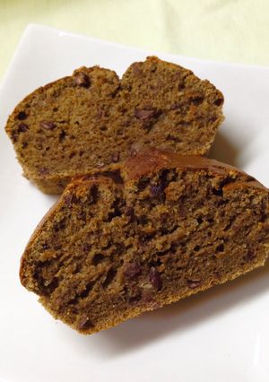 緑茶と粒あんのパウンドケーキ-レシピのメイン写真
