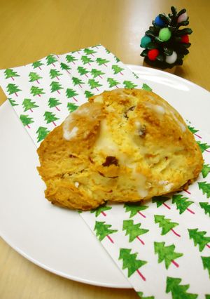 オレンジとクランベリーのスコーン-レシピのメイン写真