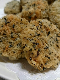 ゴマ香る♪切りっぱなしのさつまいもフライ-レシピのメイン写真