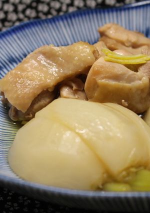 心にほっこり鶏肉と蕪の炊いたん-レシピのメイン写真