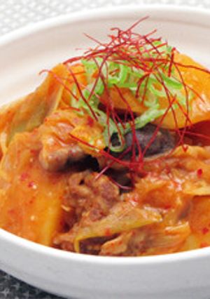 キムチ肉じゃが-レシピのメイン写真