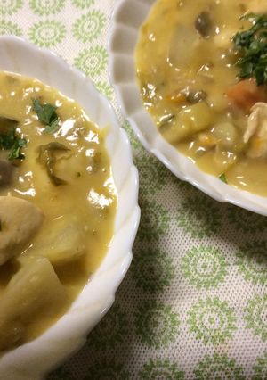 根菜類の あったかホワイトシチュー-レシピのメイン写真