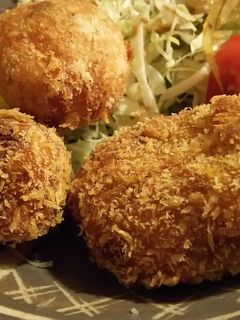 かぼちゃととうもろこしのコロッケ-レシピのメイン写真