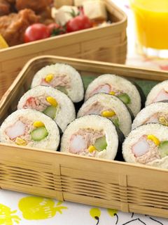 パンでシーチキンのり巻き-レシピのメイン写真
