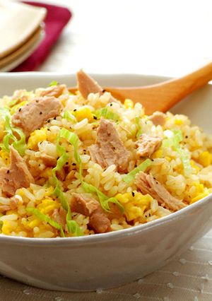 シーチキンのレタスチャーハン-レシピのメイン写真