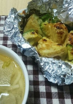 簡単！じゃがアボチーズのホイル焼き！-レシピのメイン写真