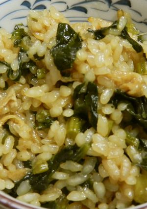 大根の葉炊き込みご飯-レシピのメイン写真