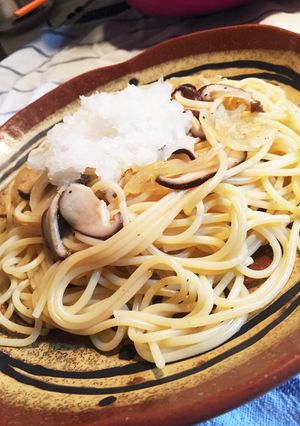 大根おろしとしいたけの和風パスタ♡-レシピのメイン写真
