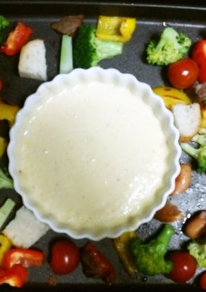 ホットプレートチーズフォンジュ-レシピのメイン写真