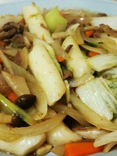 簡単トッポギ野菜炒め☆-レシピのメイン写真