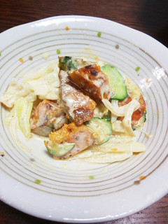 焼きカボチャのサラダ-レシピのメイン写真