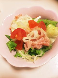 生ハムマリネサラダ-レシピのメイン写真