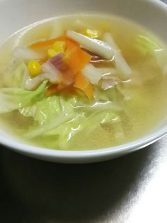 白菜とベーコンのスープ-レシピのメイン写真