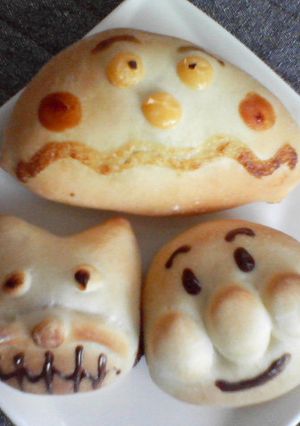 ★★大人気★★カレーぱんまんパン-レシピのメイン写真